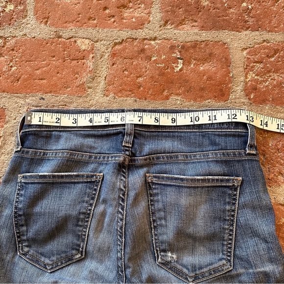 Current/Elliott Blue The Stiletto Townie Skinny Distressed Jeans size 25 - Picture 15 of 16